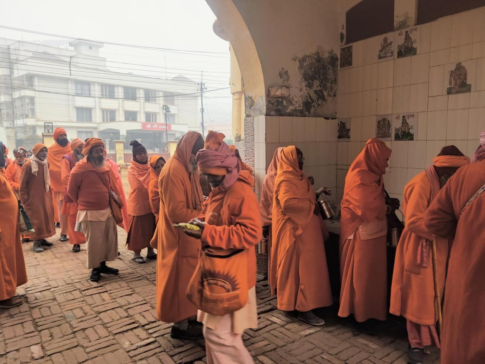 ホテル Shree Krishna Bhakti Ashram Vrindāvan エクステリア 写真